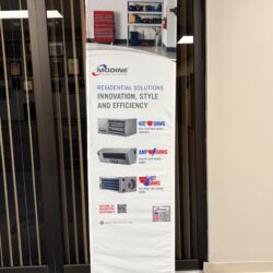 Modine Stretch Fabric Double-Sided Banner Stand