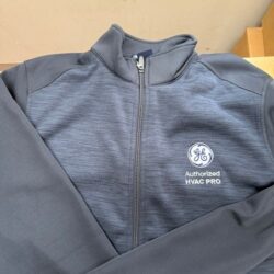 GE Blue Full Zip Long-Sleeve